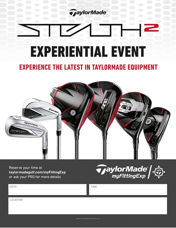 2023 TaylorMade Fitting Experience